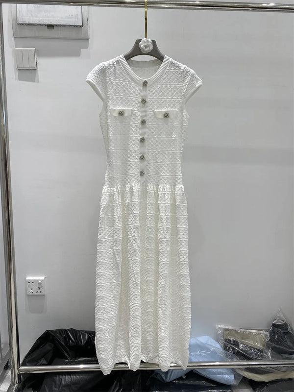 Chic Knitted Summer Dress