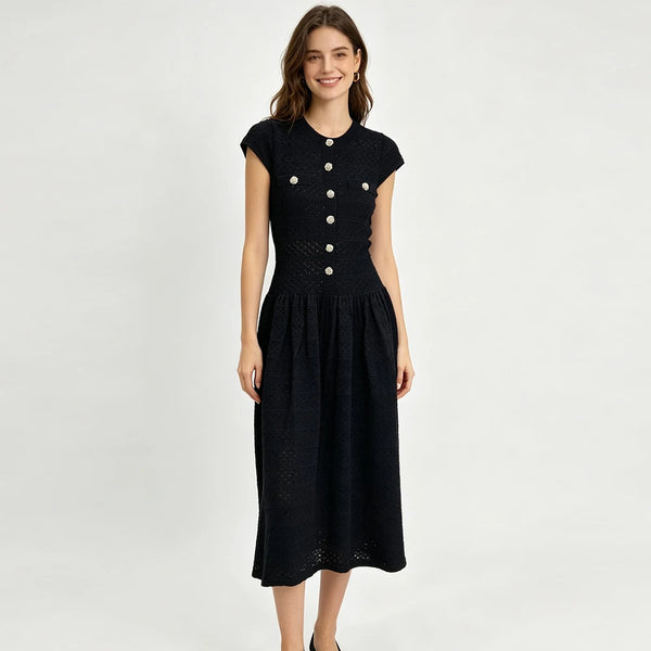 Chic Knitted Summer Dress